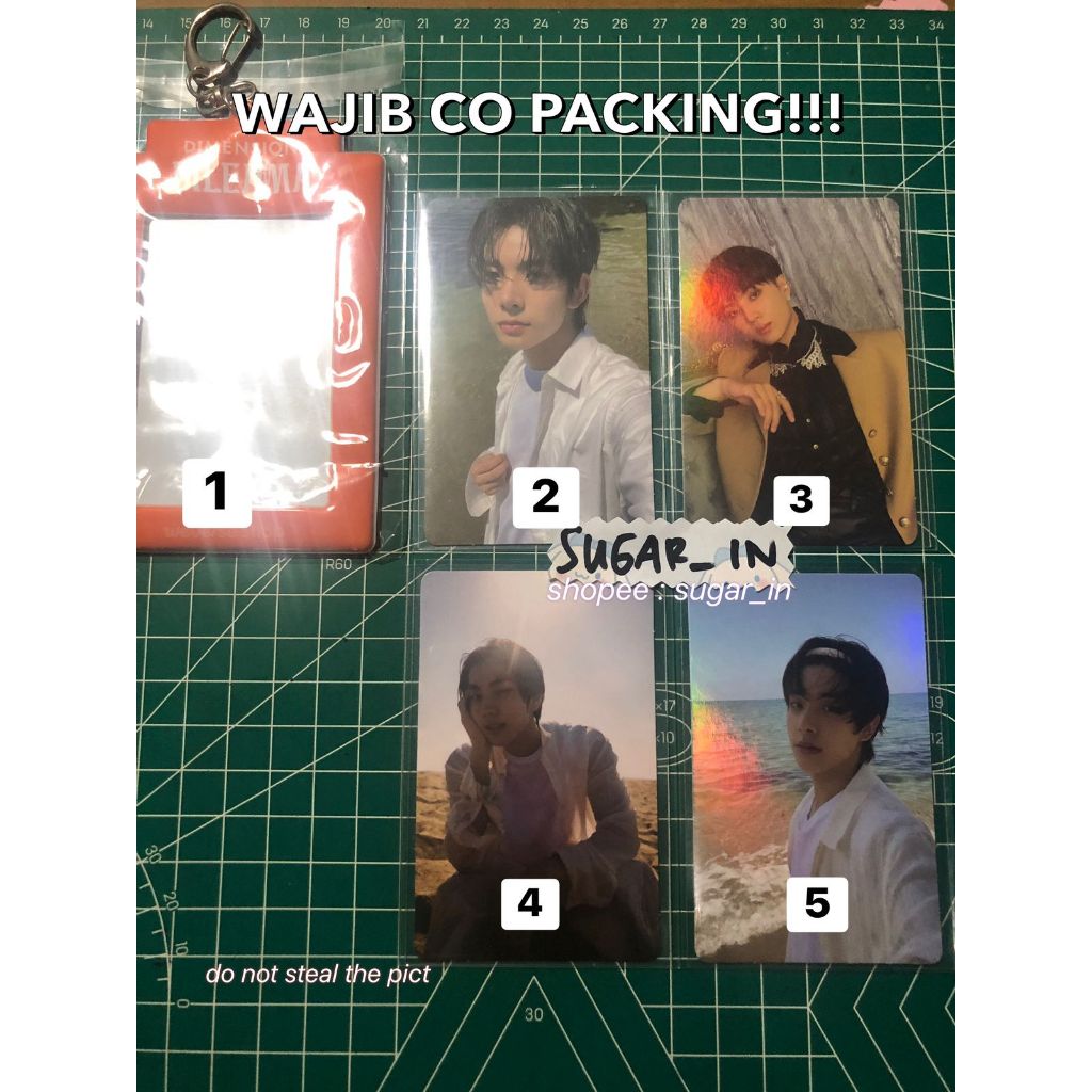 [READY STOCK] OFFICIAL PHOTOCARD ENHYPEN DIMENSION DILEMMA ODYSSEUS SCYLLA BORDER DAY ONE DAWN NI-KI