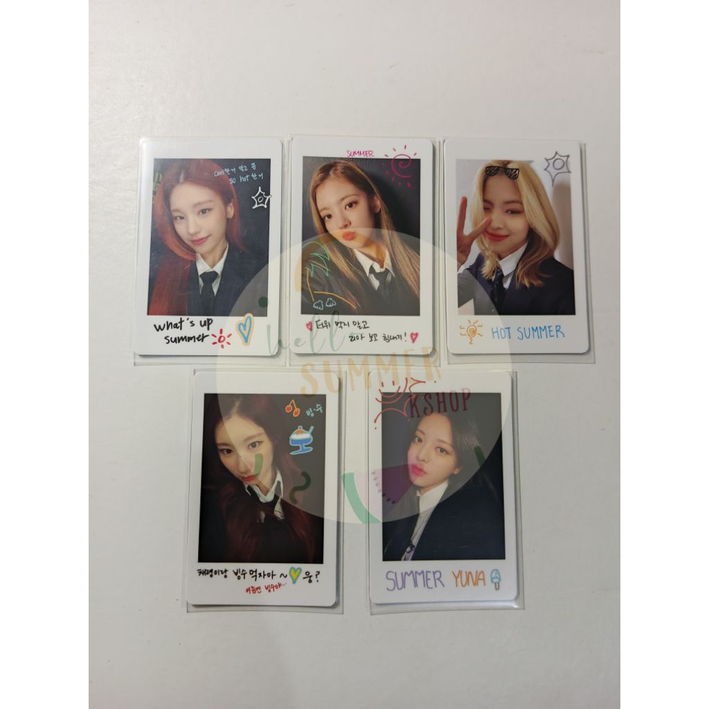 Itzy No Bad Days NBD Polaroid PC Photocard