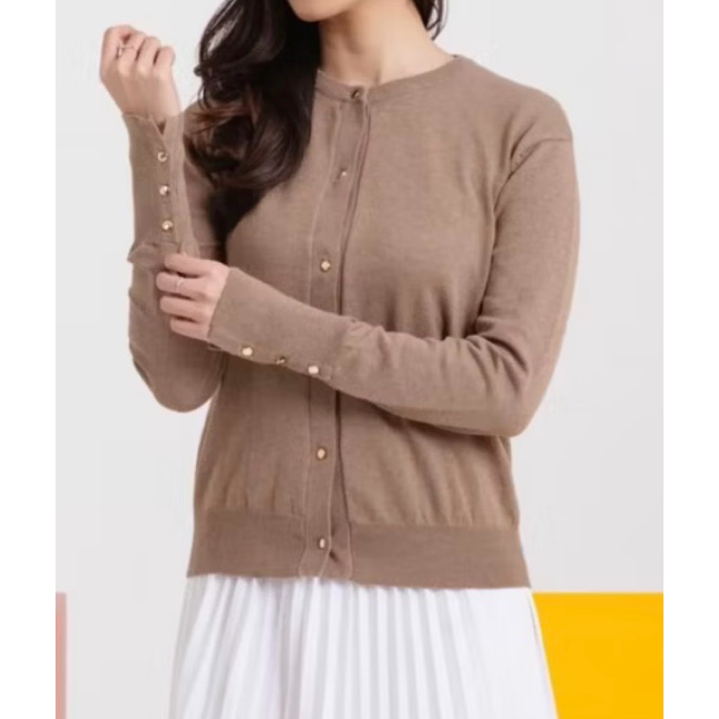 Cardigan brown luneta