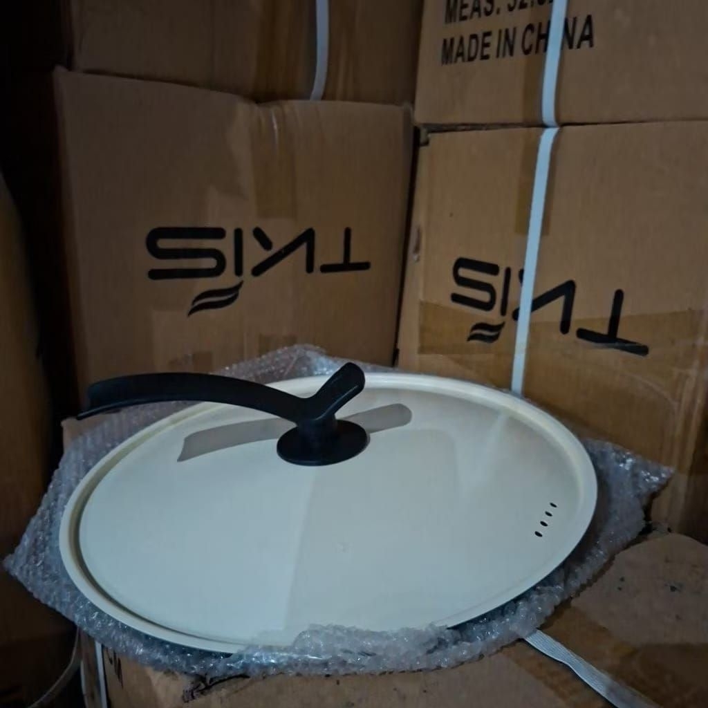 TUTUP KACA WAJAN/PANCI TEFLON TKIS 32Cm ,31,30,28,26,25,24,20,18,16,15 Serbaguna Berkualitas