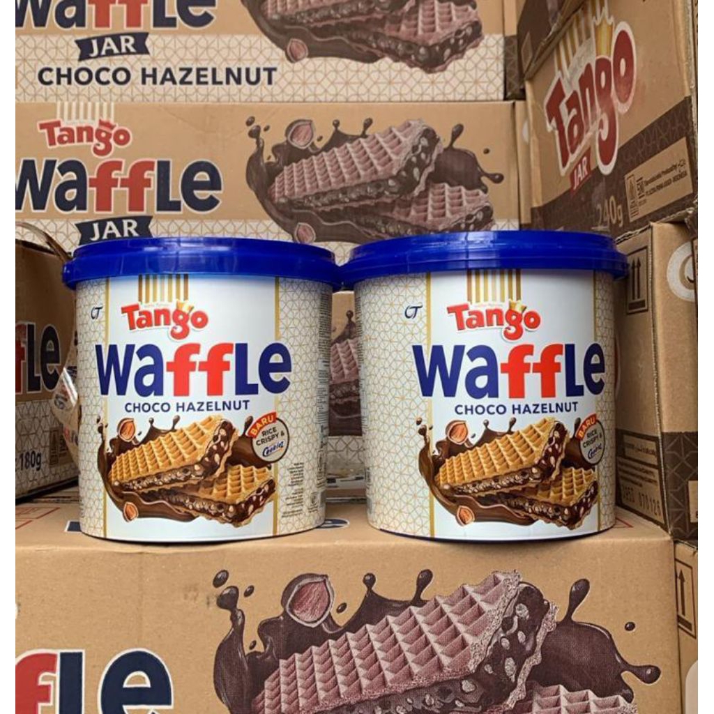 tango waffle jar rasa choco hazelnut kemasan hampers lebaran harga murah grosir bisa kirim instan