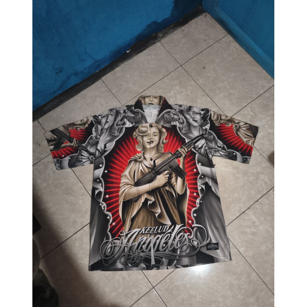 KEMEJA KELUD ANGELES BRAND,SIZE XXL