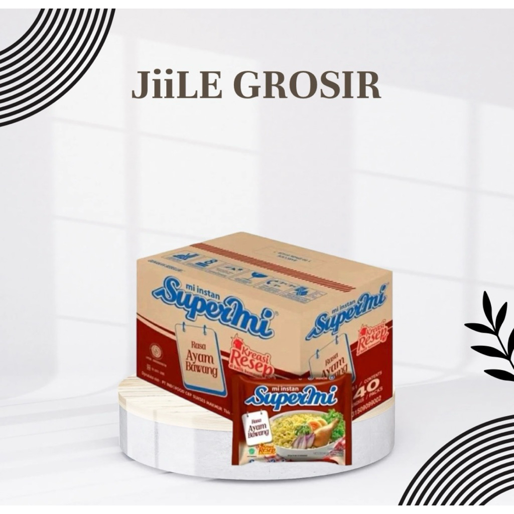 Supermi Ayam Bawang 1 Dus