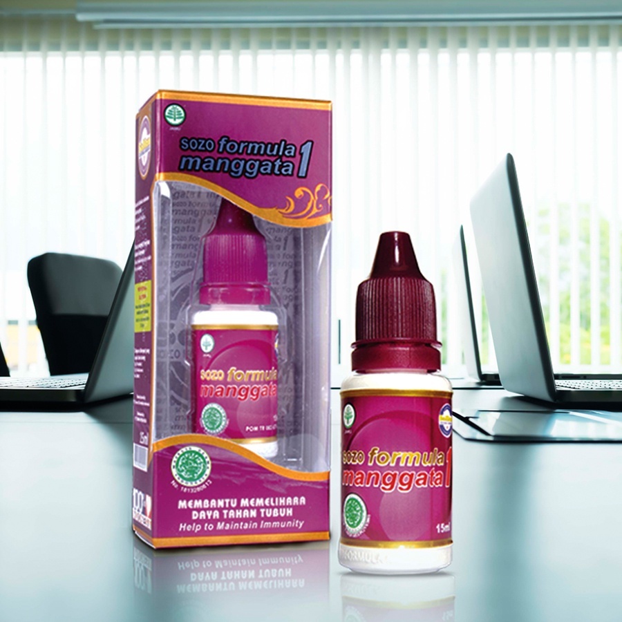 Sozo Formula Manggata 1 - Soman Obat Herbal - Jamu Tetes Soman Sozo Manggata Formula