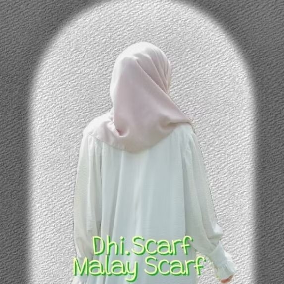 Dhi.Scarf - Malay Scarf Oval, Hijab Segi Empat Malaysia Syari Premium