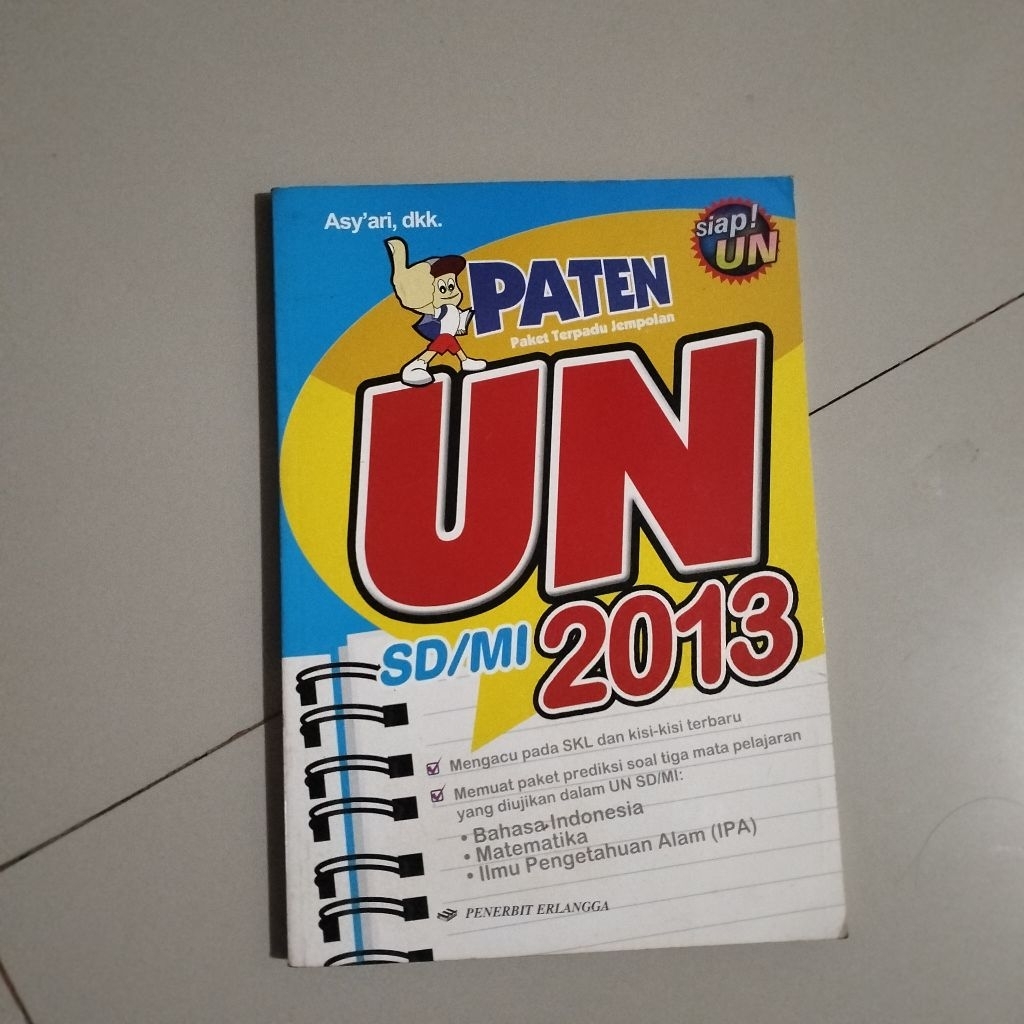 buku " UN SD/MI 2013 "