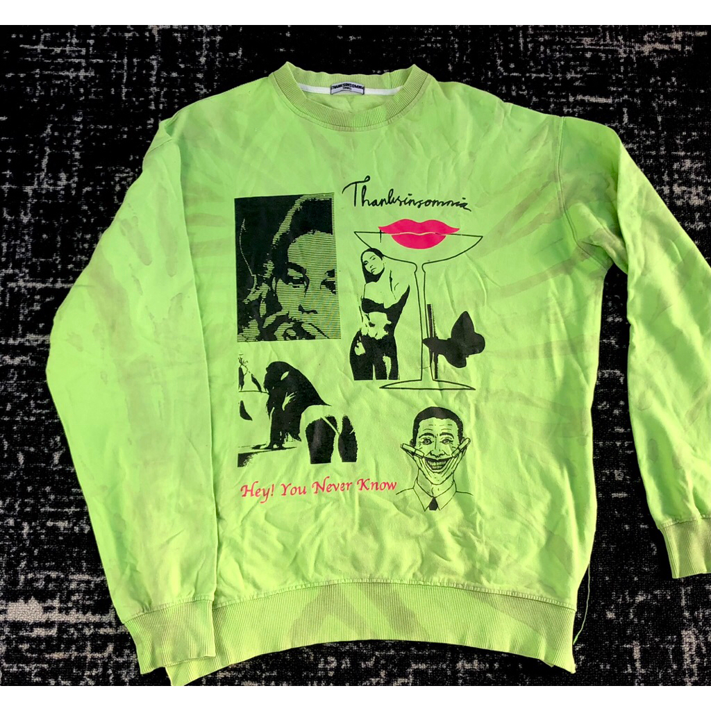 [SECOND] Crewneck Thanksinsomnia