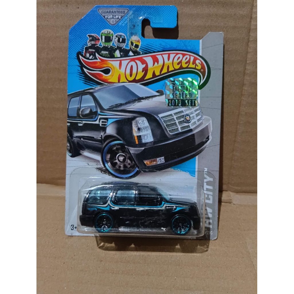 hotwheels Cadillac escalade FS US CARD