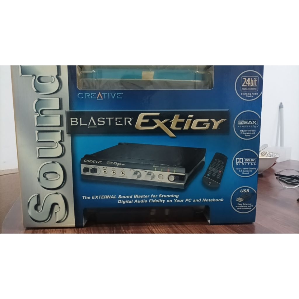 sound Card External Creative Extigy Second Like New