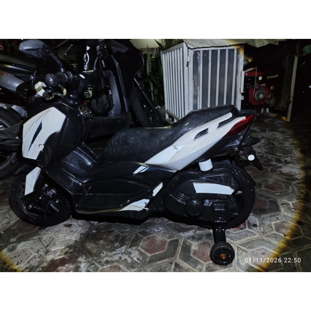 Sepeda Motor Aki Mainan Anak Baterai 6V