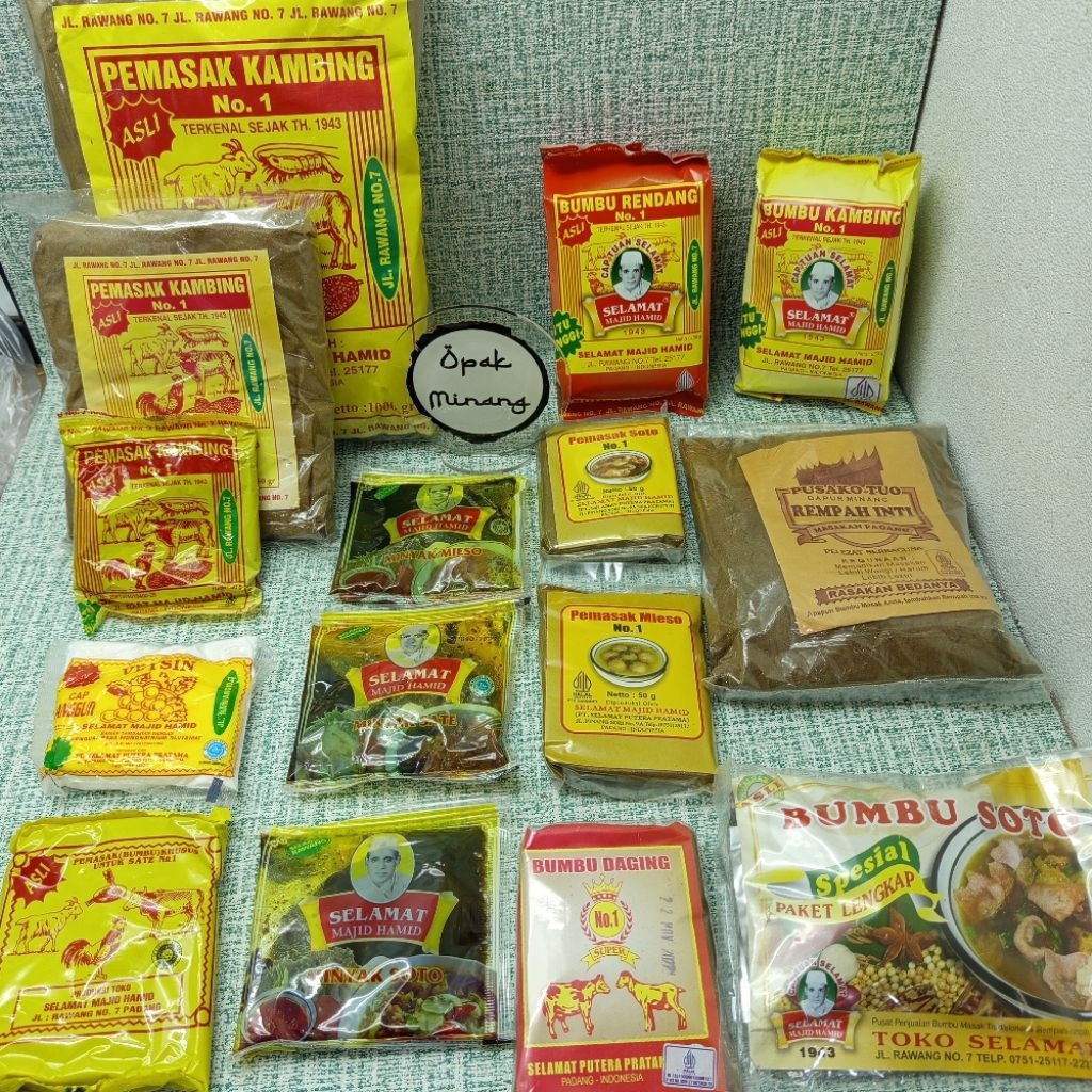 Bumbu Kering Padang Selamat Majid