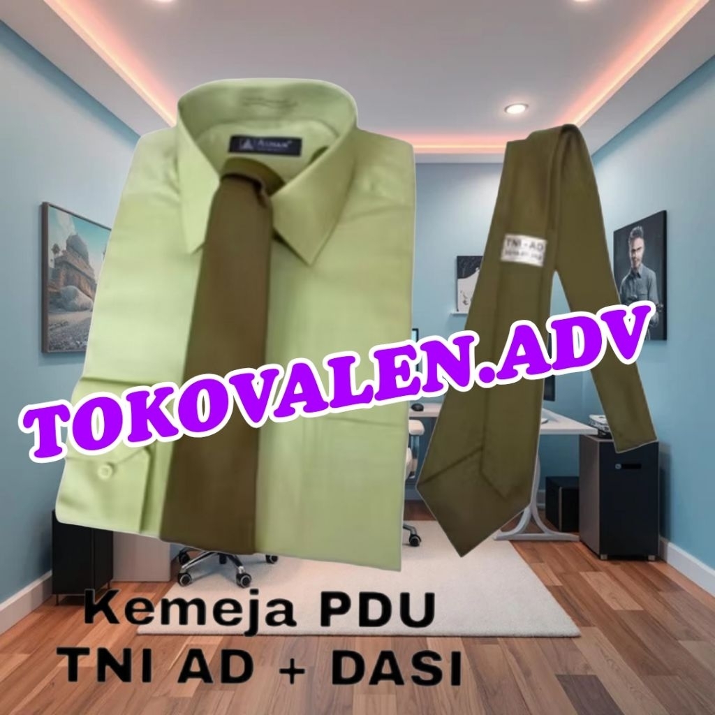 Kemeja PDU TNI AD Kemeja Dalaman PDU TNI AD