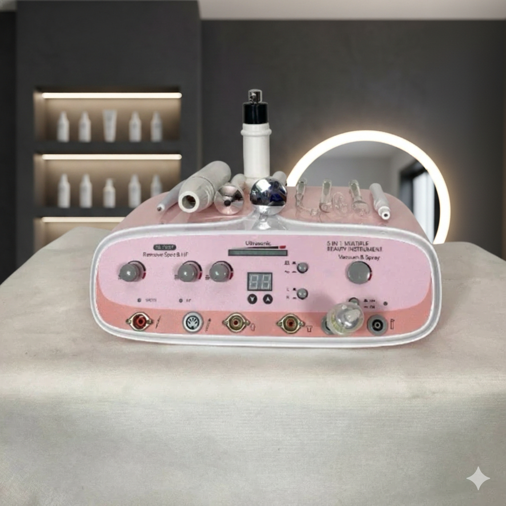Mesin Facial Basic 5 IN 1 Ultrasound Cauter M-2850 Alat Salon Kecantikan