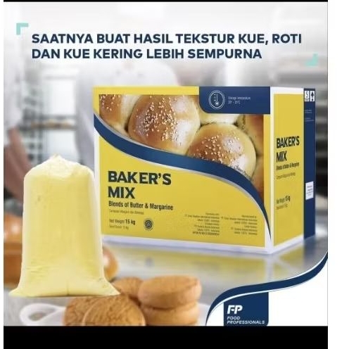 ANCHOR BAKERS MIX 15KG/BUTTER BLEND IMPORT/BUTTER MIX MARGARINE BAKING 15KG/ANCHOR BAKERS MIX