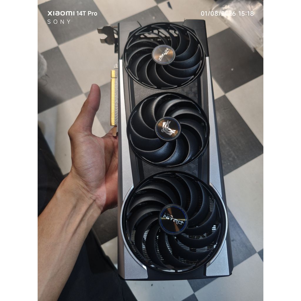 VGA Sapphire RX 6800 Nitro bekas