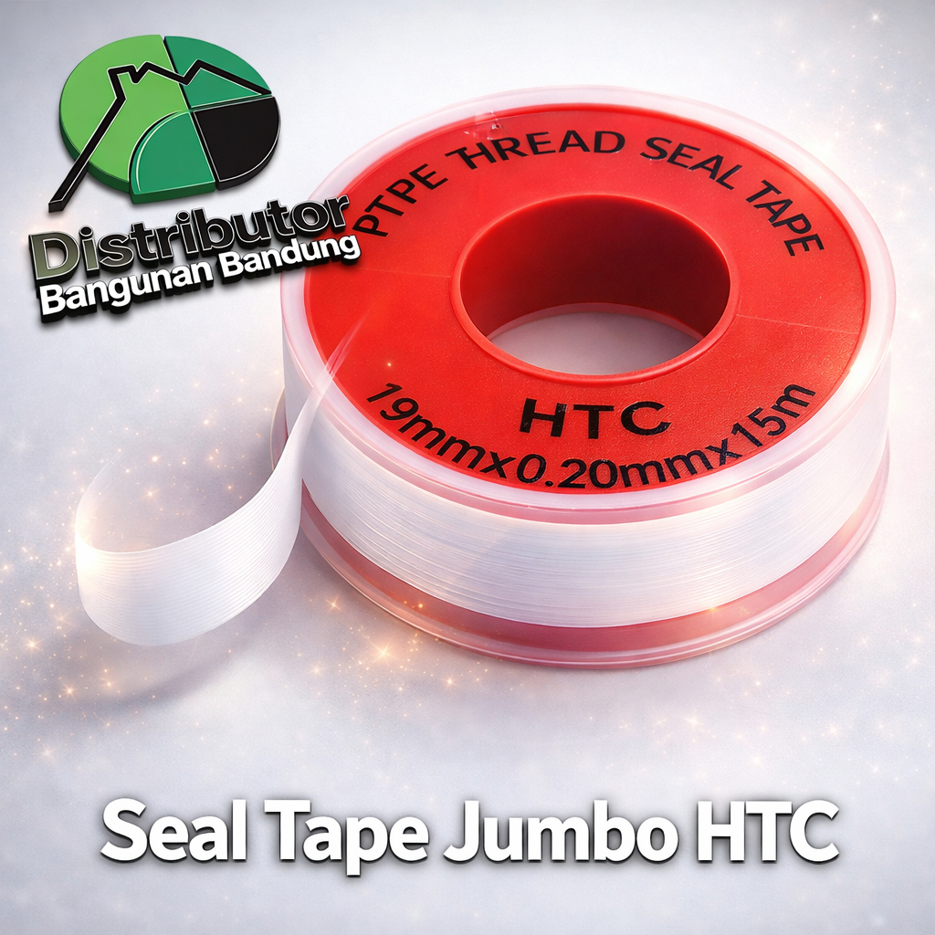 Seal Tape PTFE 10m & 20m – Teflon Pipa Anti Bocor Ulir Air & Gas | Kuat & Rapat