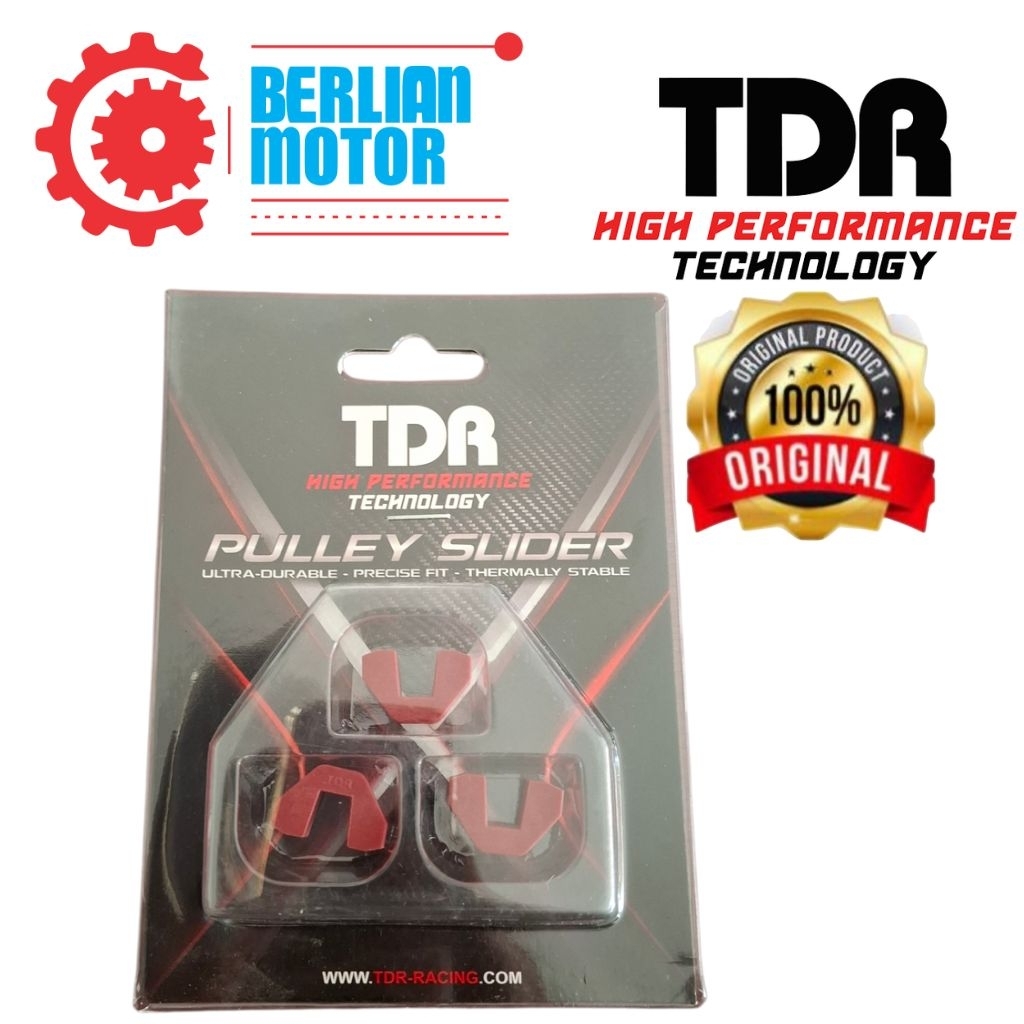 ​[ORIGINAL] Slider Pulley TDR Racing - Piece Slide CVT Honda Beat FI / Scoopy / Vario 110