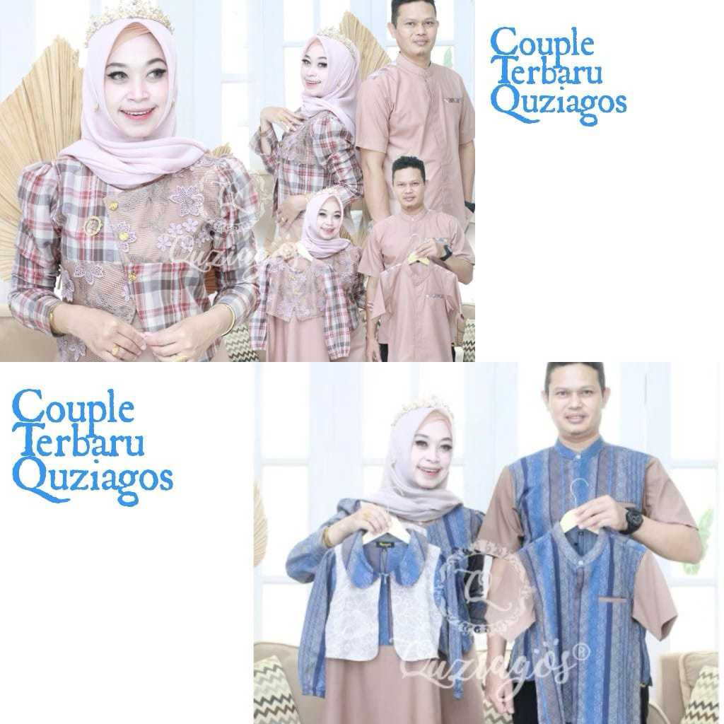 SET COUPLE SARIMBIT QUZIAGOS LEBARAN TERBARU