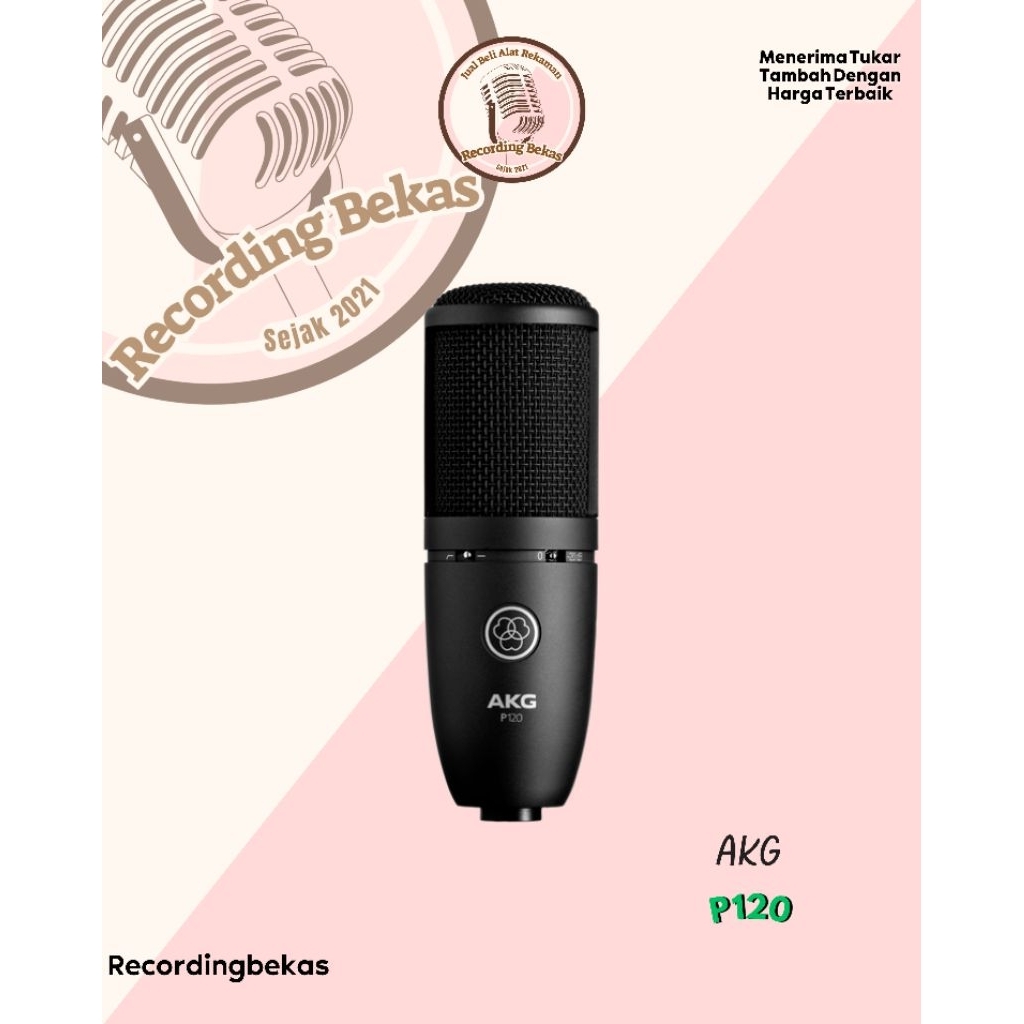 Mic Condenser AKG P 120 P120