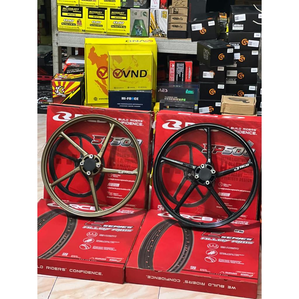 VELG DEPAN ONLY RCB SP500 RING 17 MIO JUPITER VEGA ESERIES ALLOY RIMS RACING ORIGINAL SPORT
