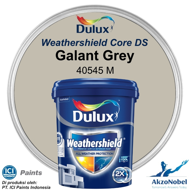 CAT DULUX WEATHERSHIELD CORE DS (Tinting) 20 LT - GALANT GREY 40545M