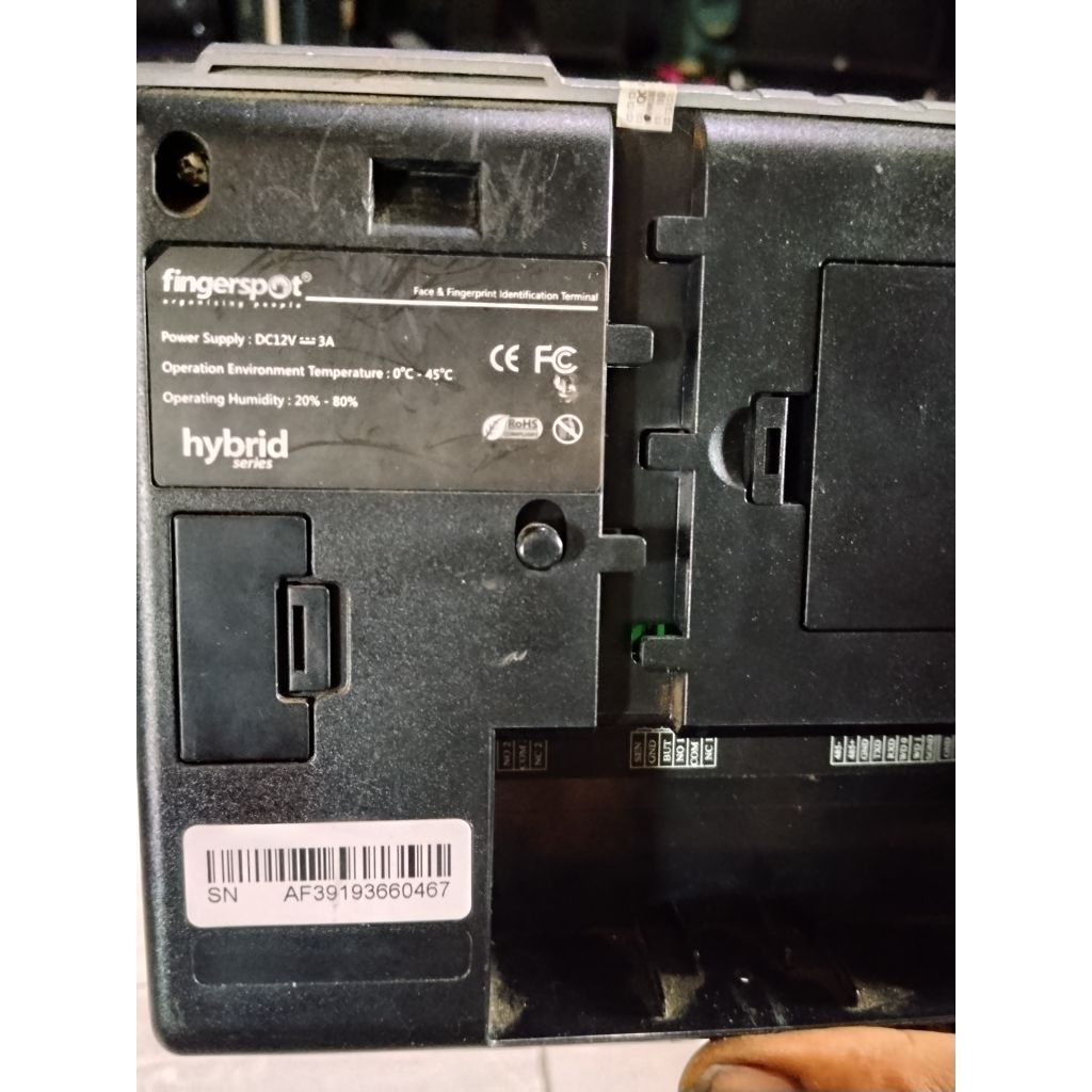 Fingerspot Mesin Absensi & Akses Kontrol Pintu New Hybrid Pro Series 1unit
