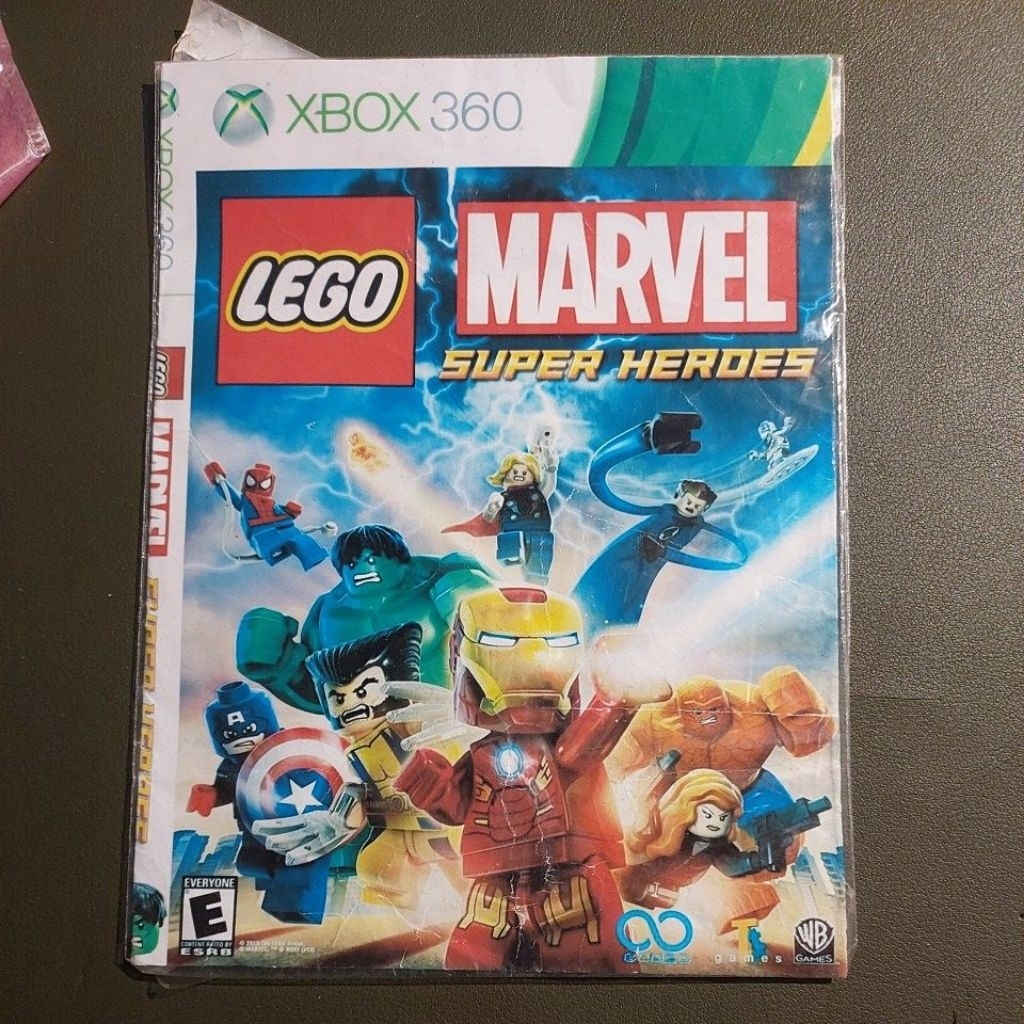 kaset xbox 360 lego marvel superhero