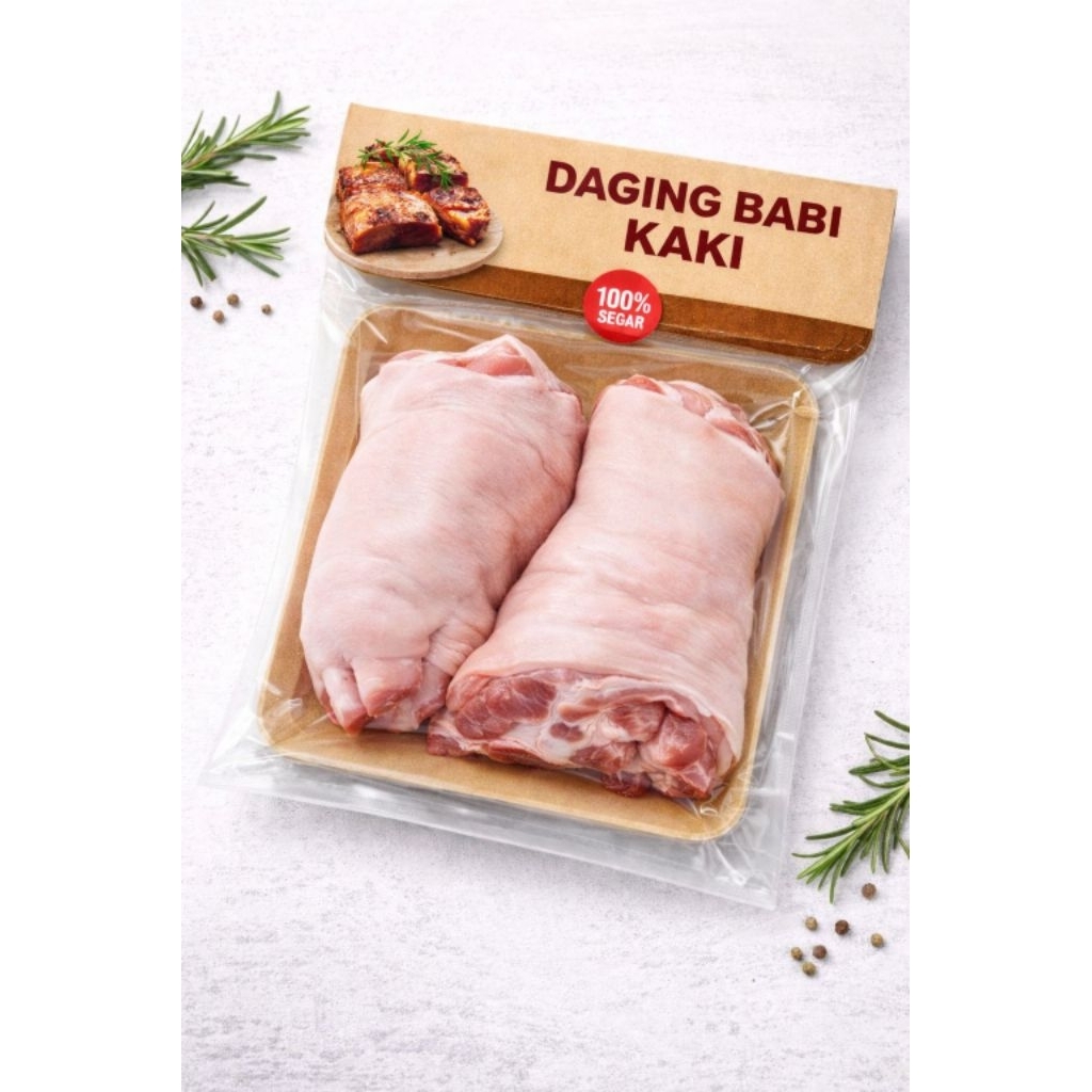 Kaki Babi Depan 1kg | Cukiok Potong 1kg | Kaki Depan 1kg