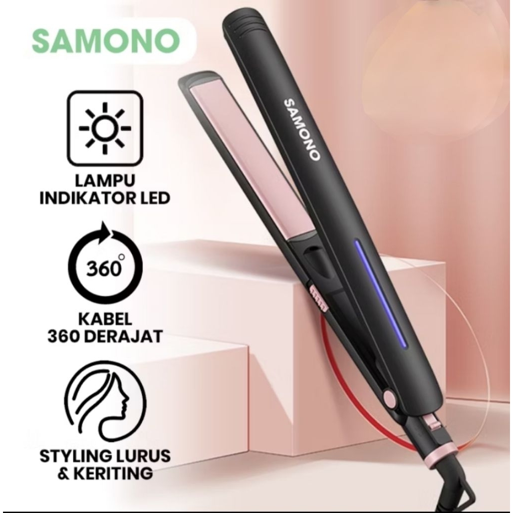 Samono Catokan Rambut Lurus dan Keriting