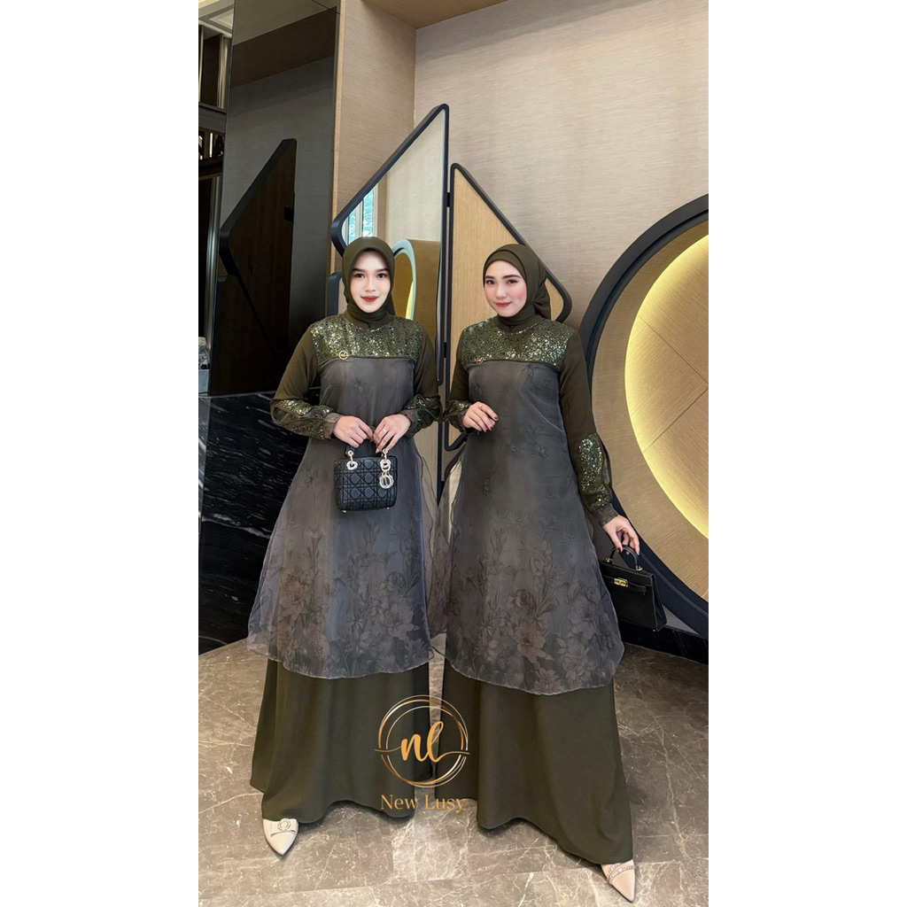 New lusy Varisha dress / Gamis new lusy / Gamis new lusy varisha dress / Varisha dress new lusy