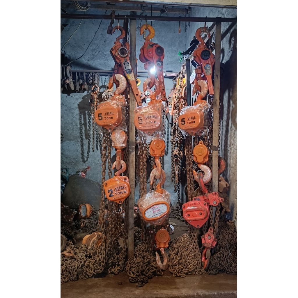 katrol kerekan chain block