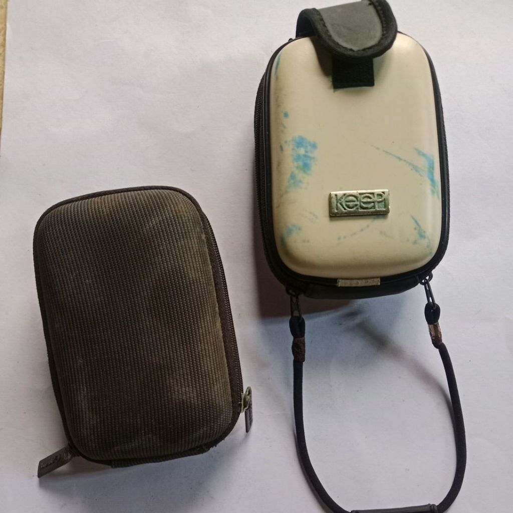 Tas pouch Kamera pocket Digital all in merk bekas layak pakai