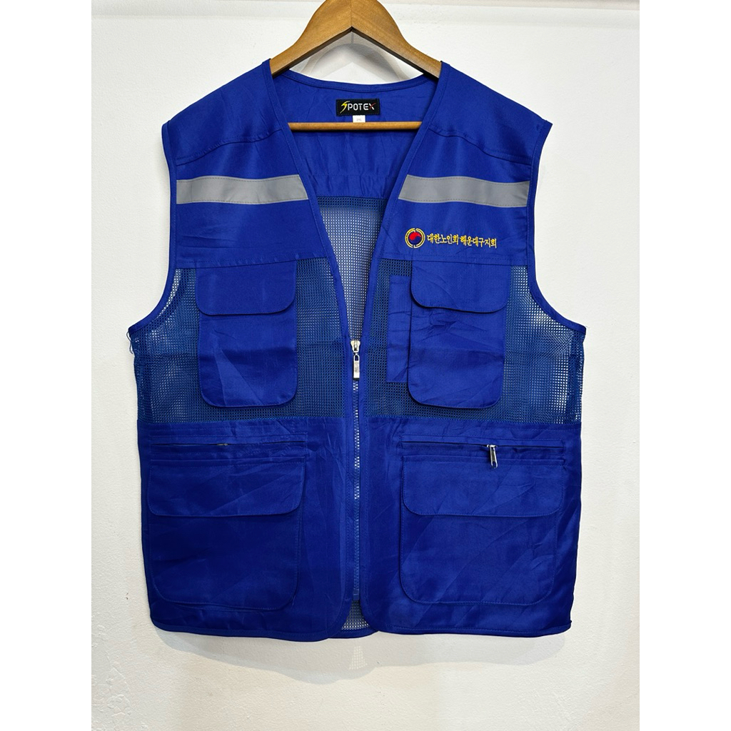rompi vest second tactical multipocket proyek mancing safety 029