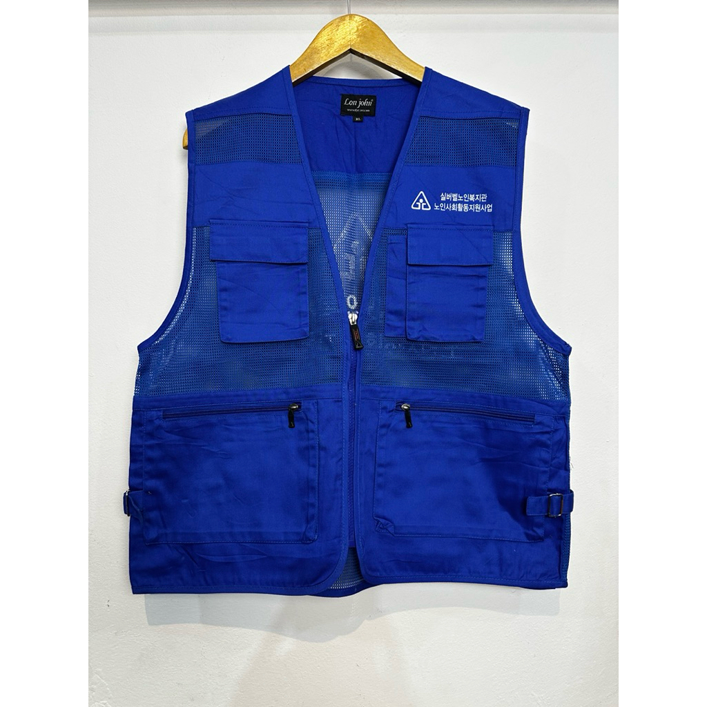 rompi second vest tactical multipocket safety proyek mancing 034