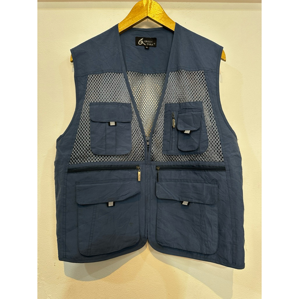 rompi second vest tactical multipocket safety proyek mancing 038