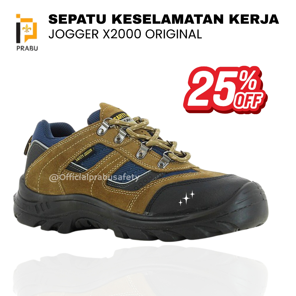Sepatu Safety Jogger X2000 Berkualitas 100% - Safety Shoes Kerja Jogger X2000