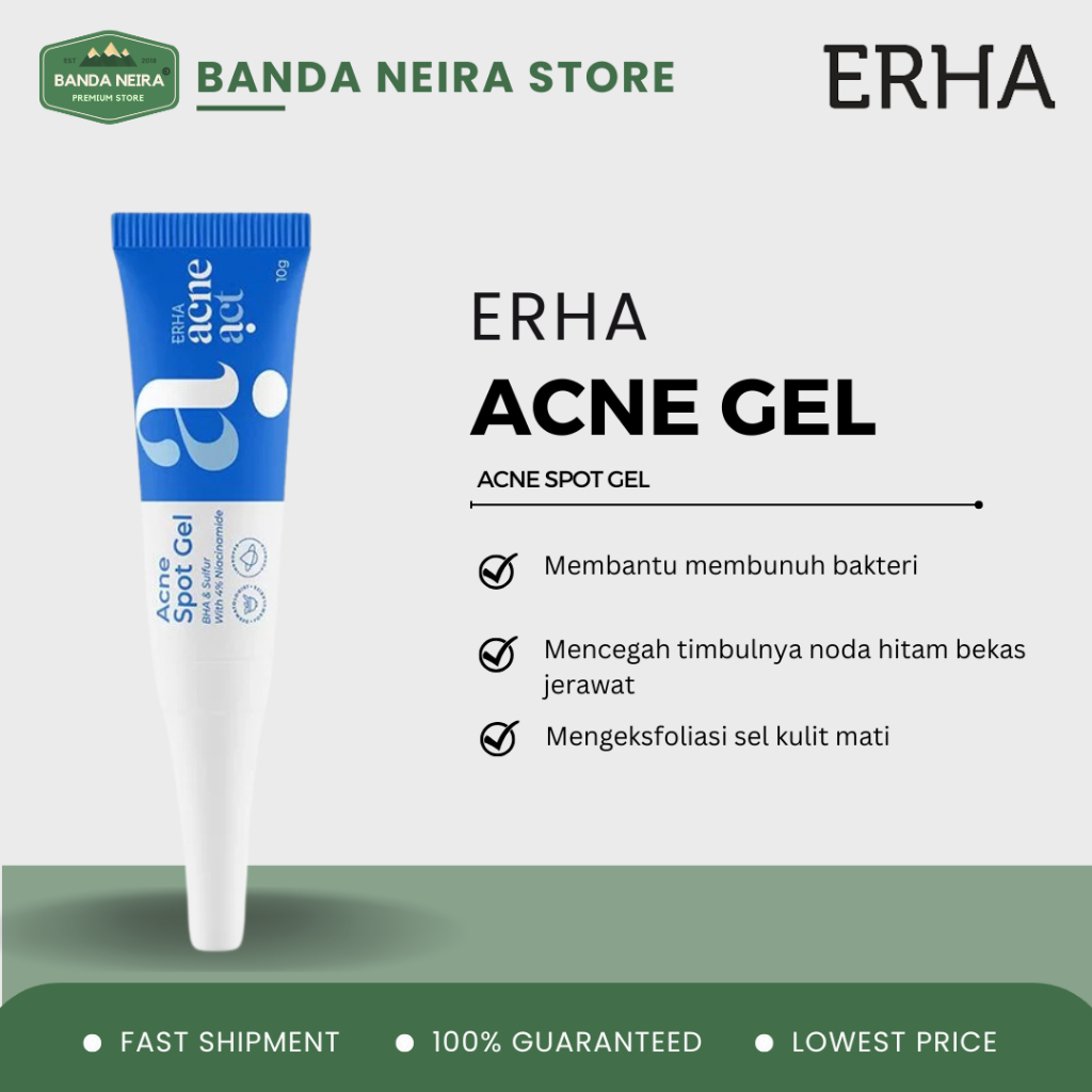 ERHA ACNEACT Acne Spot Gel Pembasmi Jerawat