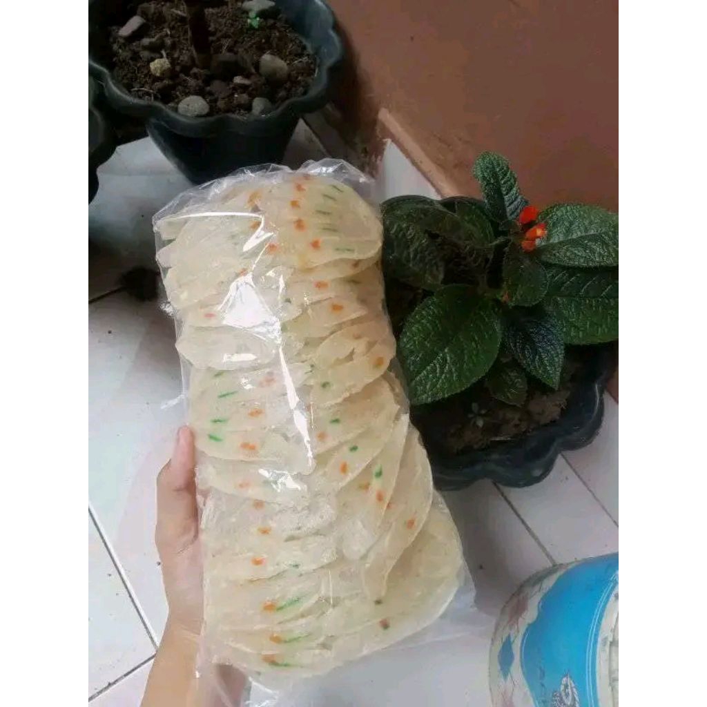 Keripik/kerupuk kentang mentah - Renyah, Gurih, Siap Goreng