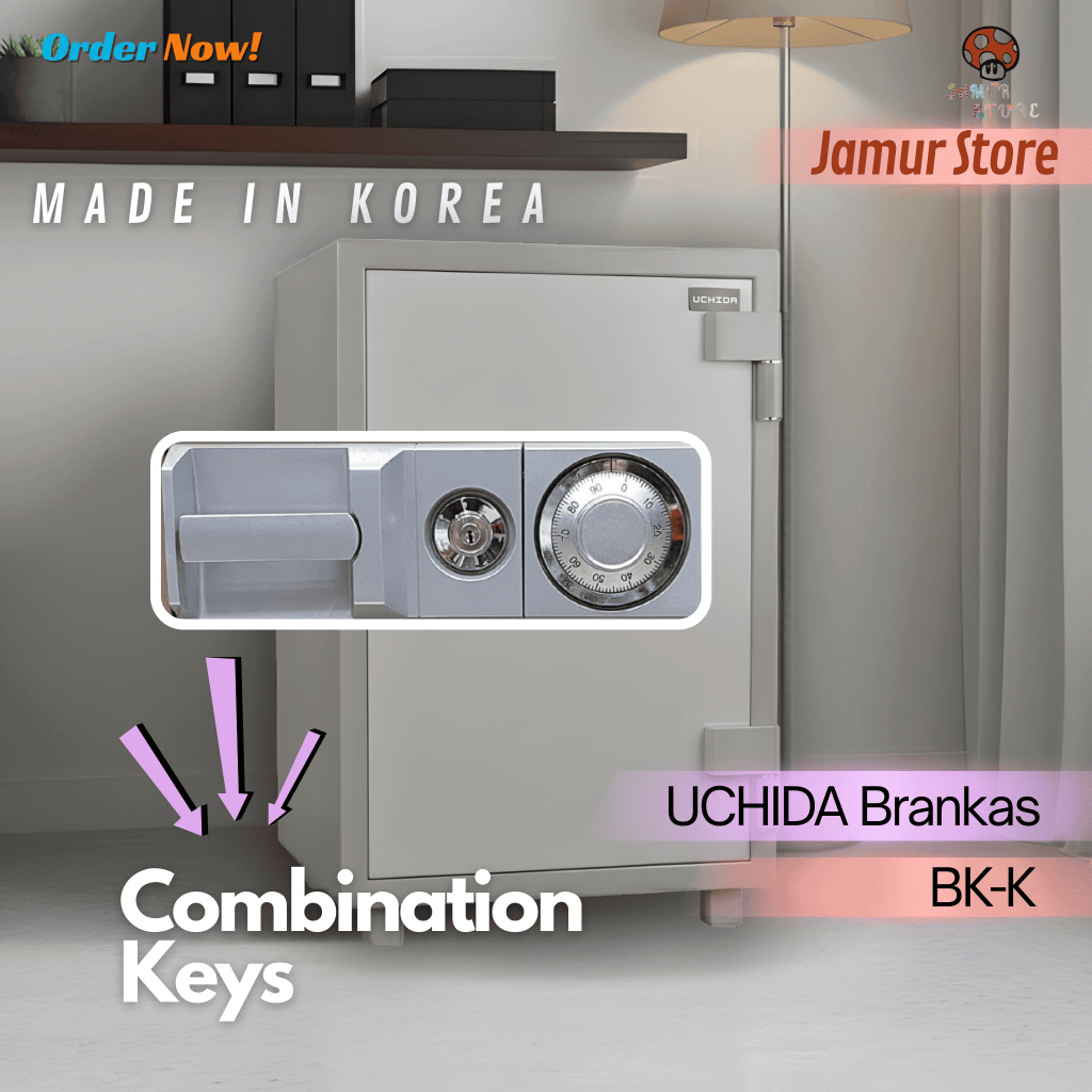 Brangkas / Brankas Uchida BK-K Tahan Api Bergaransi Resmi Uchida