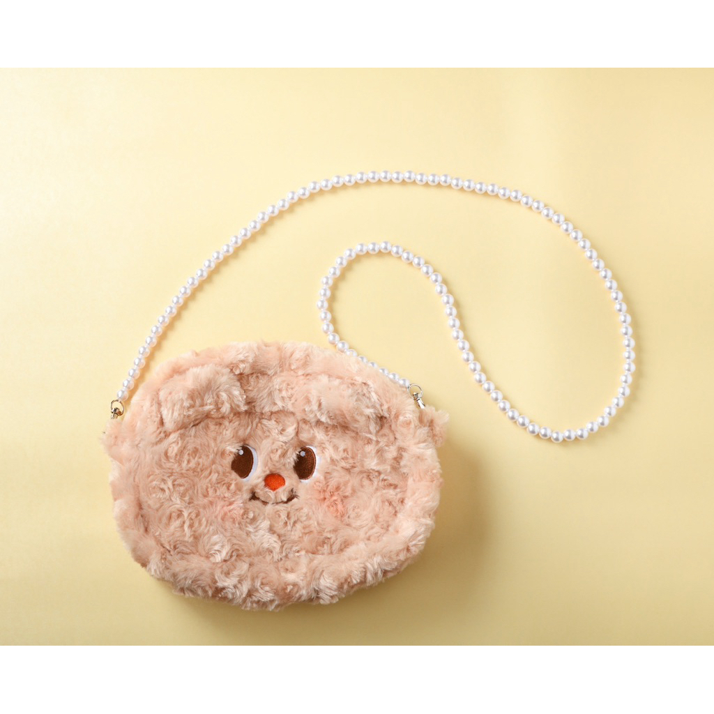 Butterbear Pearl Chain Bag