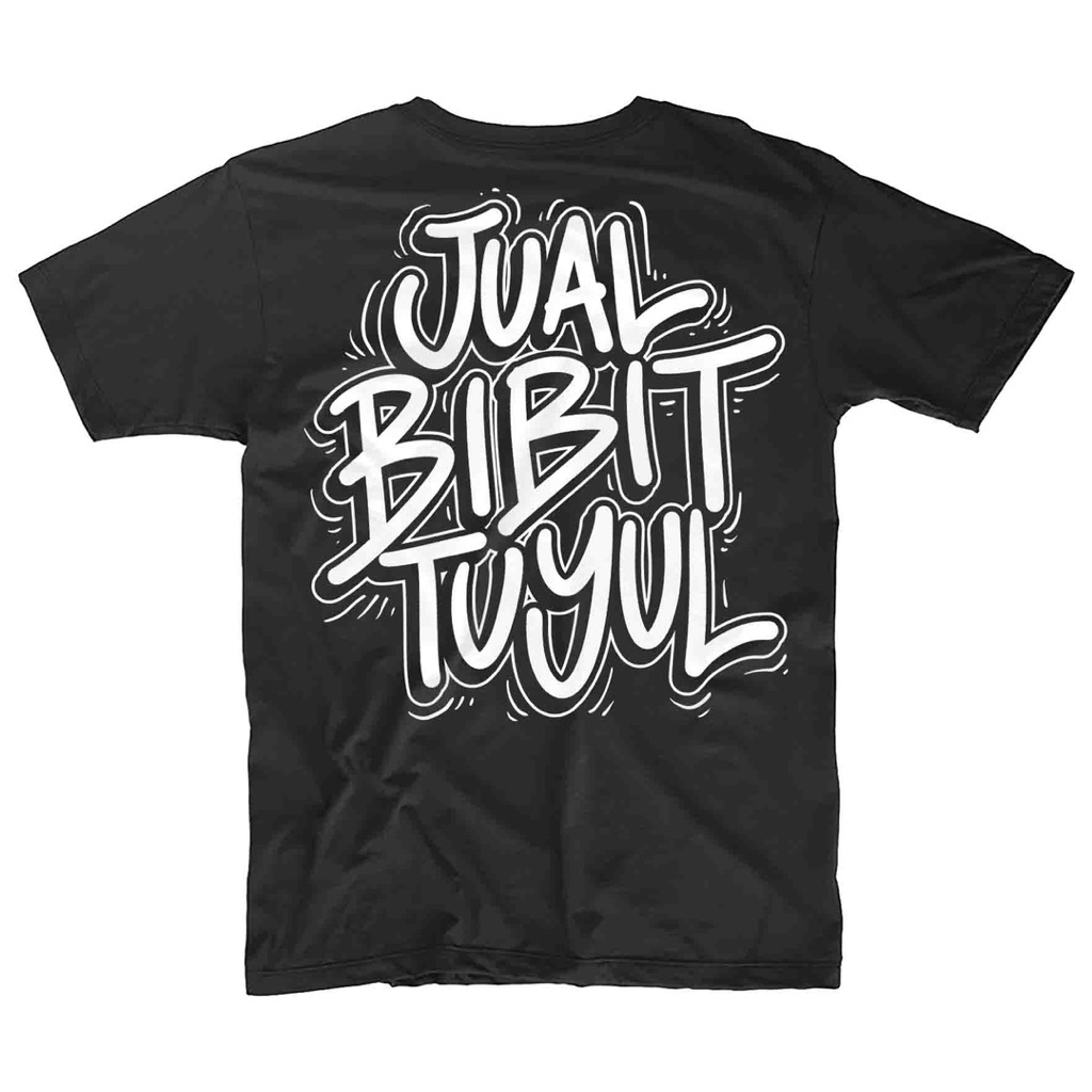 KAOS KATUN PREMIUM TEBAL 24s ORIGINAL SERIES KATA - Jual bibit tuyul