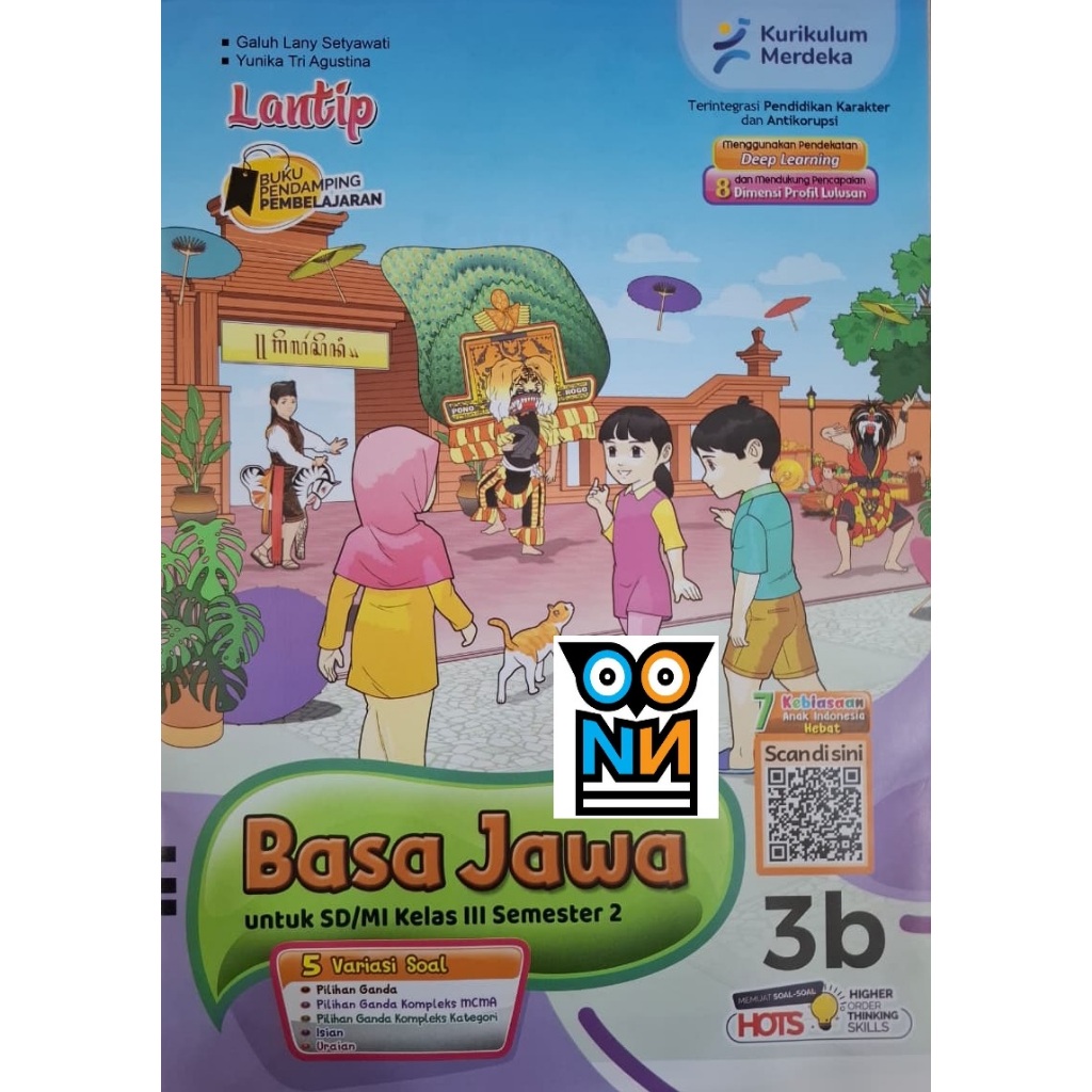 BUKU PEGANGAN GURU - LKS LANTIP BASA JAWA SD KELAS 3B - SEMESTER 2 (TAHUN 2026)