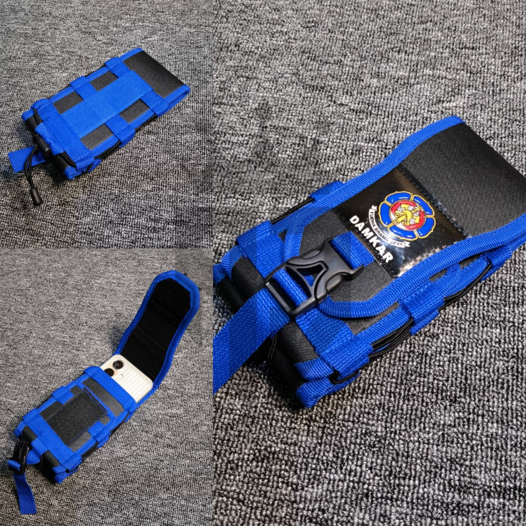 Sarung Hp Damkar Sarung Hp Pinggang Tactical Logo Damkar