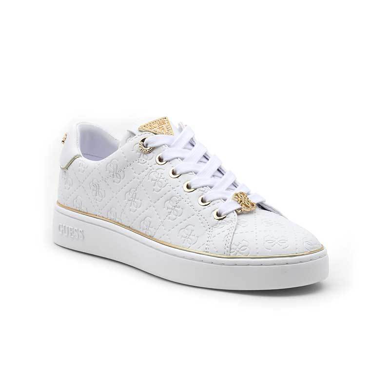 LADIES SHOES BEARY WHI01 - SNEAKERS  - SEPATU GUESS ORIGINAL WANITA