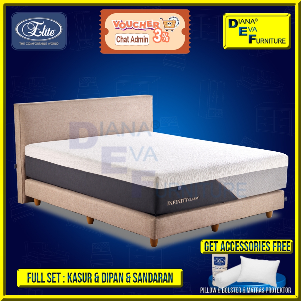 Elite Infinity Classy Full Set Kasur Springbed