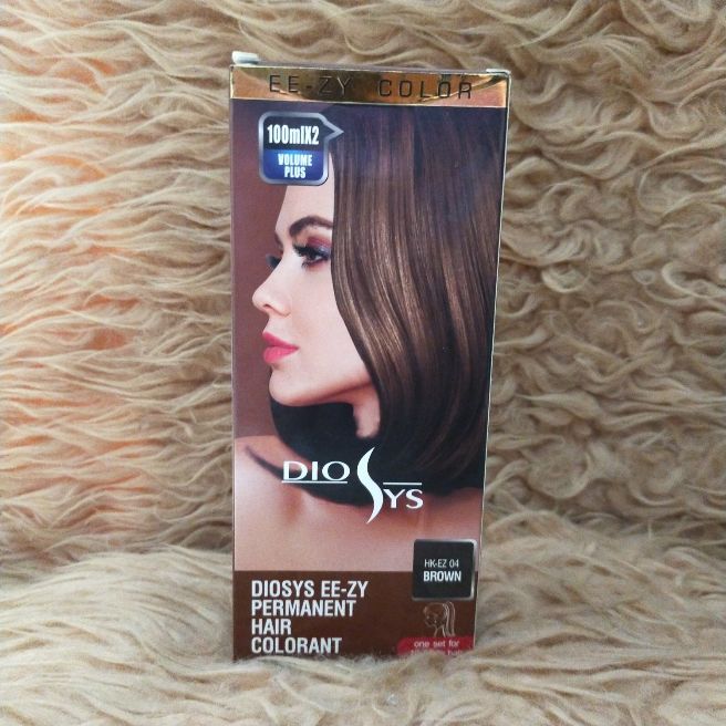 DIOSYS EE-ZR SEMIR RAMBUT WARNA BROWN// CAT RAMBUT DIOSYS COKLAT 45ML// SEMIR RAMBUT DIOSYS COKLAT