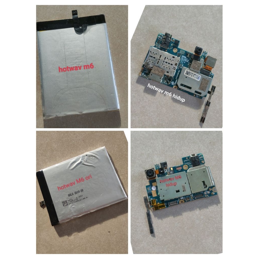 hotwav m6 hidup mesin dan baterai nya