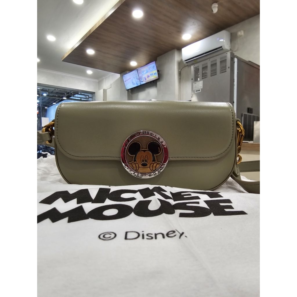 TAS DISNEY ORIGINAL IMPORT HIJAU SAGE