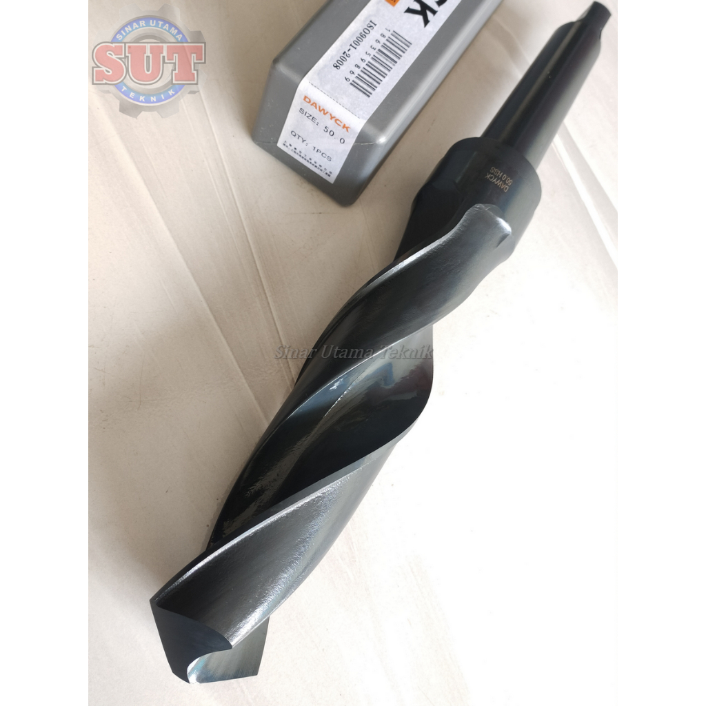 DAWYCK Mata bor HSS 50mm Mata bor besi 50 bor 50 cones Mata bor taper