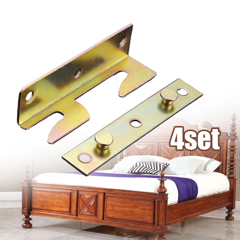 Hak Ranjang Baut Braket Dipan Bed Fitting Hak Bracket Ranjang Siku Dipan Bed Fitting Tebal